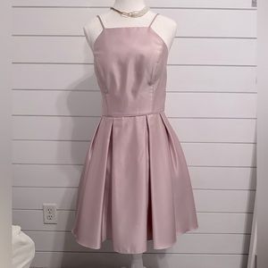 Betsy Adams, pink satin dress size 6